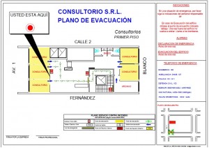 Plan de evacuación